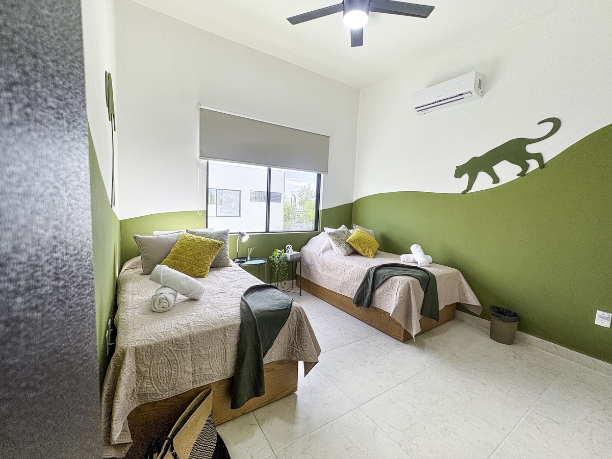 Bleu Mai Properties. Cancun Condo. Double Bedroom 2.