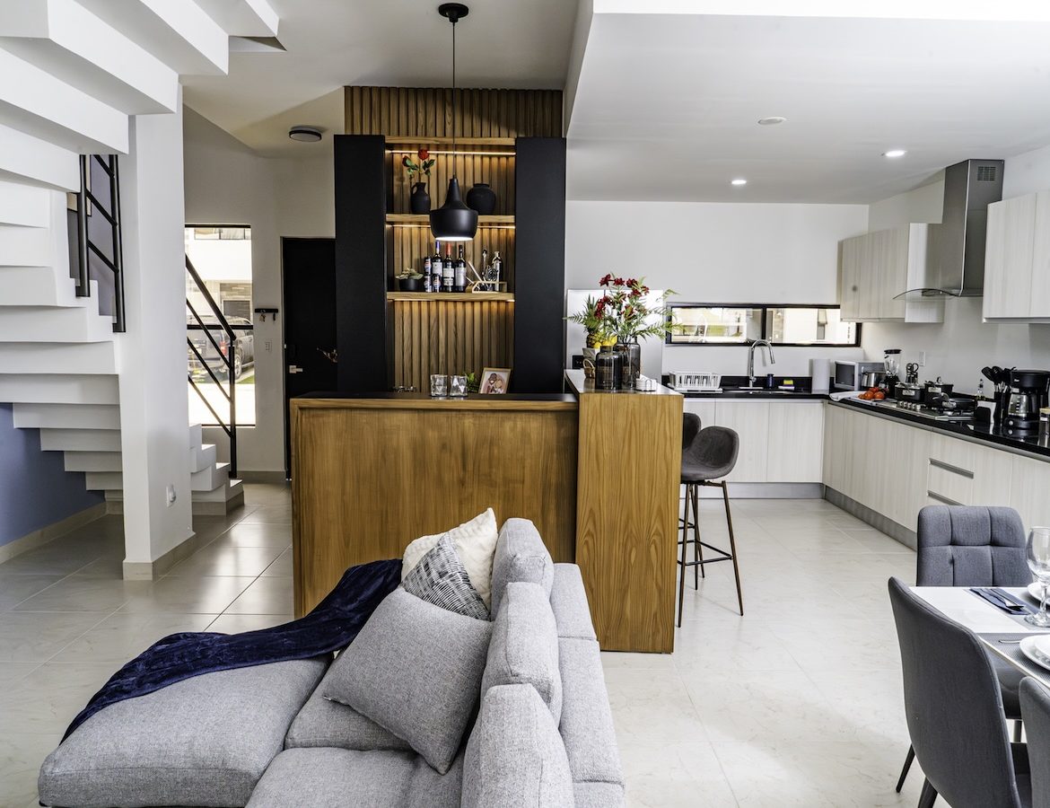 Bleu Mai Properties. Cancun Condo. Living Room 2.